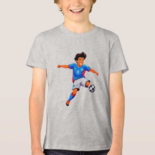 Jogador de Futebol de Desenho Animado (Frente)