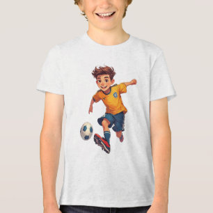Jogador de Futebol Infantil Ativo
