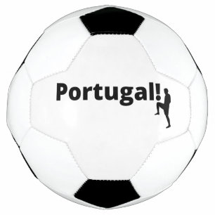 Jogador de futebol usando ponto como bola Portugal