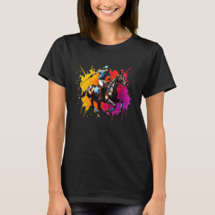 Jogador de Polo Cavalgada Colorida Esportes Equita