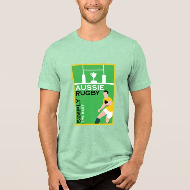 Jogador de Rugby da Austrália (Frente)