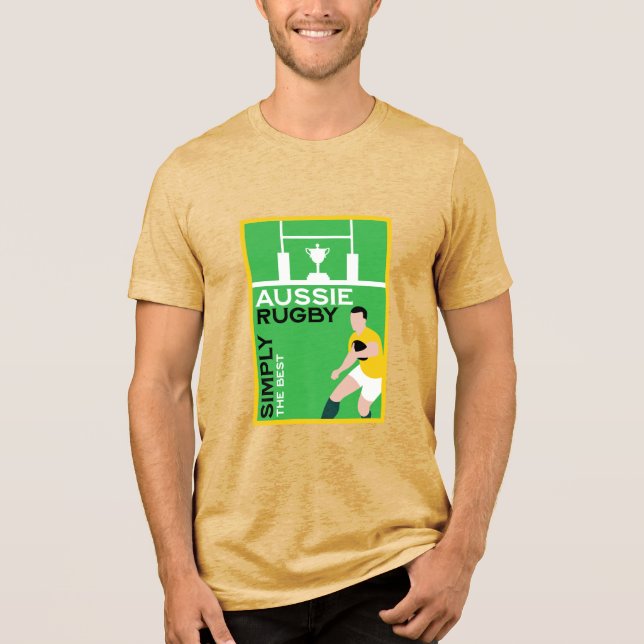 Jogador de Rugby da Austrália (Frente)
