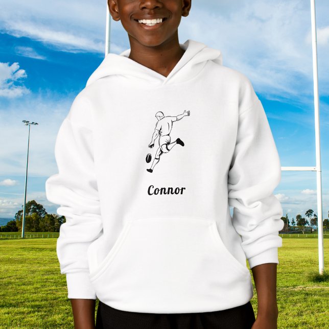 Jogador de Rugby e Nome Personalizado Desportivo P (Criador carregado)