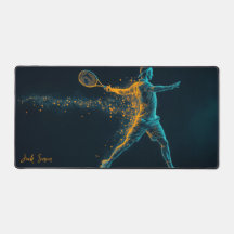 Jogador de Tênis Masculino Rebate Bola