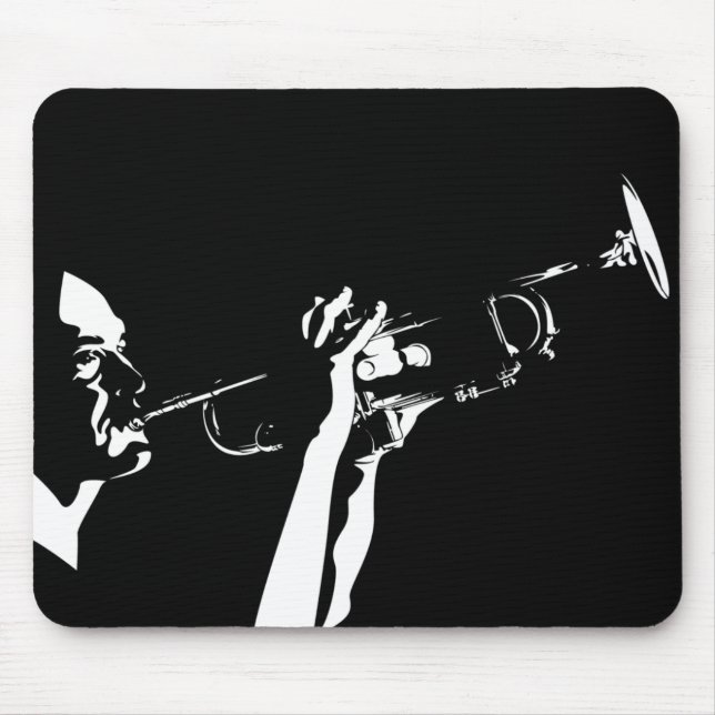 Jogador de trombeta Mousepad (Frente)