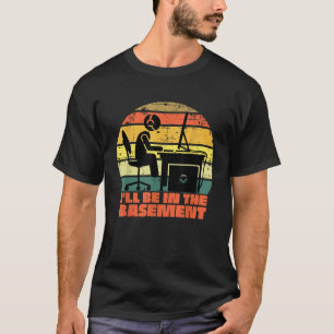Jogador Eu estarei no porão Jogo de Camisas de Jog