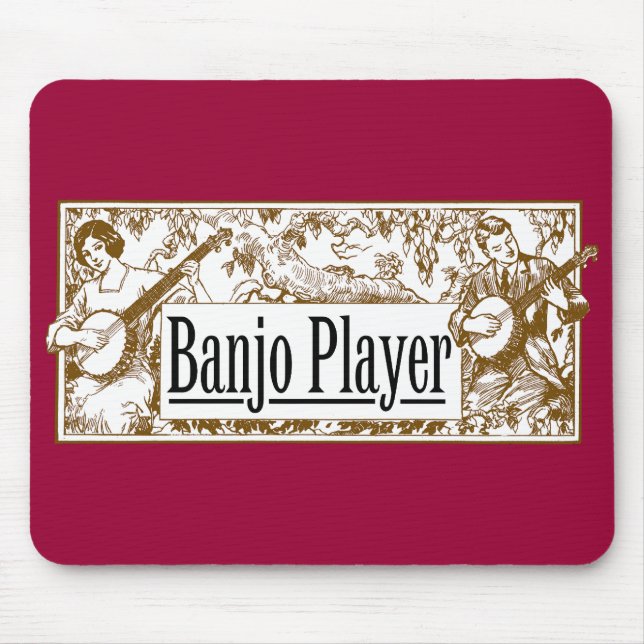 Jogador Mousepad do banjo (Frente)