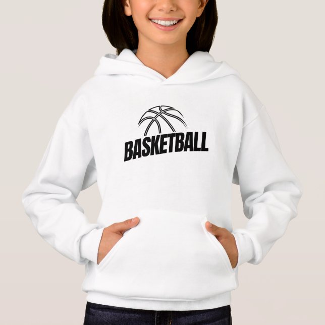 Jogadora de basquete, Presente de aniversário, Equ (Frente)
