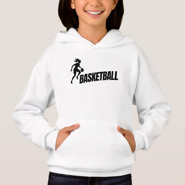 Jogadora de basquete, Presente de aniversário, Equ (Frente)