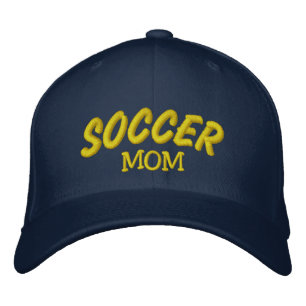 Jogadora de esporte Mãe bordou Boné de beisebol