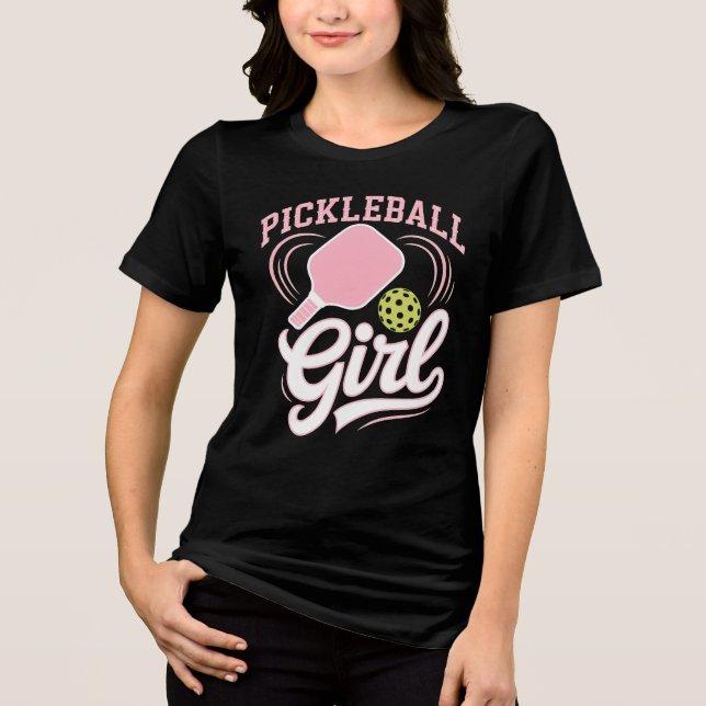 Jogadora de Pickleball Menina (Frente)