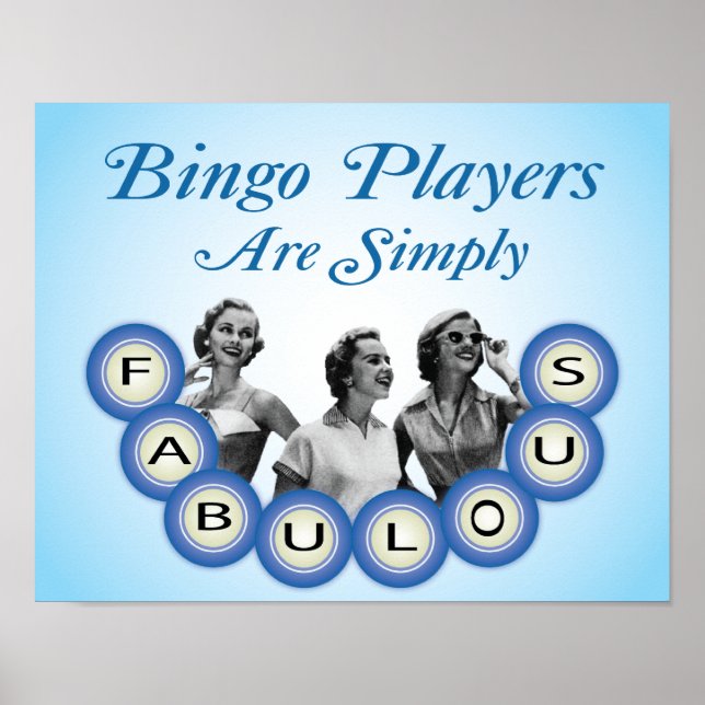 Jogadores De Bingo São Poster Fabulosos (Frente)