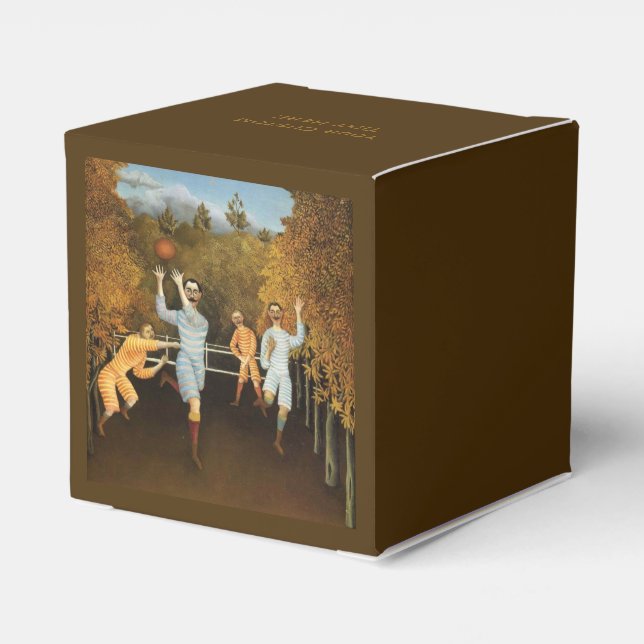 Jogadores de futebol de Rousseau favorecem caixas (Verso)