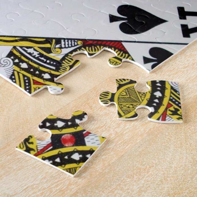 Jogando Cartões em camadas, Quebra-cabeça de serra (Lateral)