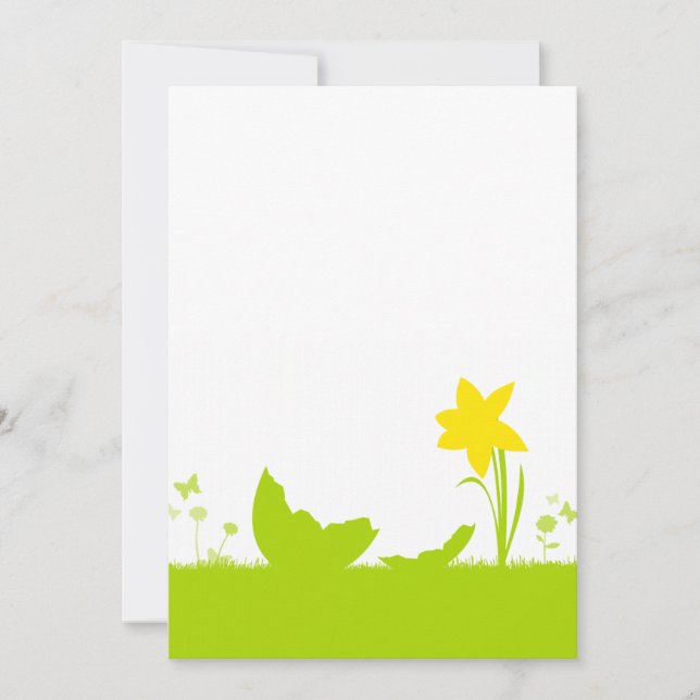 Jogar cartas Páscoa narciso casca (Frente)