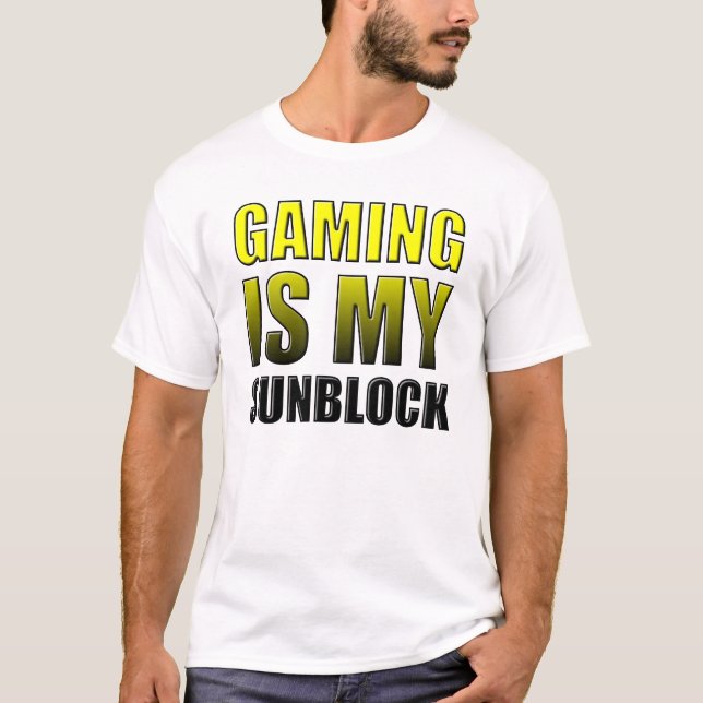 Jogar É Minha Camisa Engraçada De Sol (Frente)
