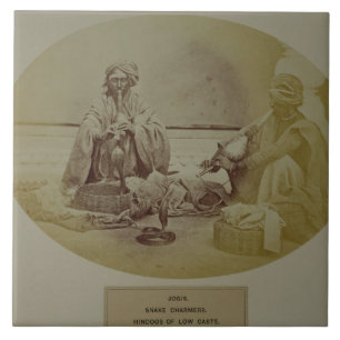 Jogis ou encantadores de cobra, baixa casta Hindus