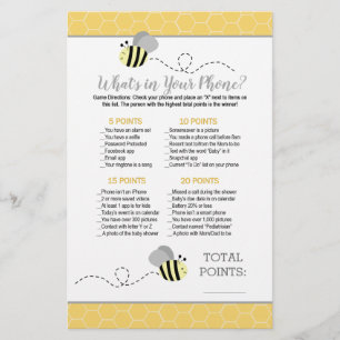 Jogo Abelha Bumble Bee Cinza e Amarela O Que Está