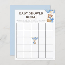Jogo Bingo | Jogos de Chá de fraldas Bear Balloon