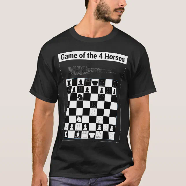 Camisa da xadrez: e4