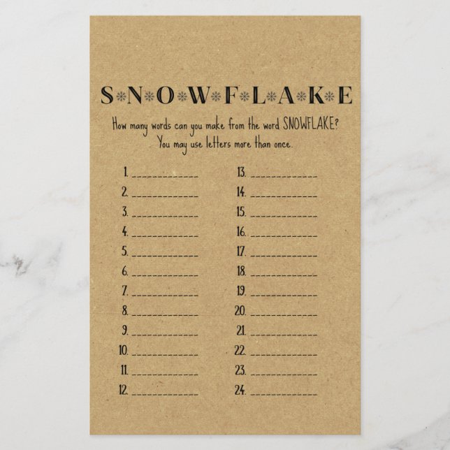 Jogo da Festa de Natal Russo da Família, IMPRESSO (Frente)