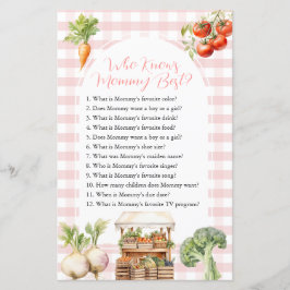 Jogo da Melhor Mamãe do Mercado Fresco Local