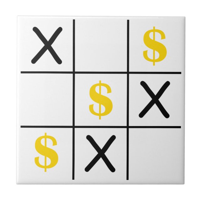 Jogo da Velha Dólar (Frente)