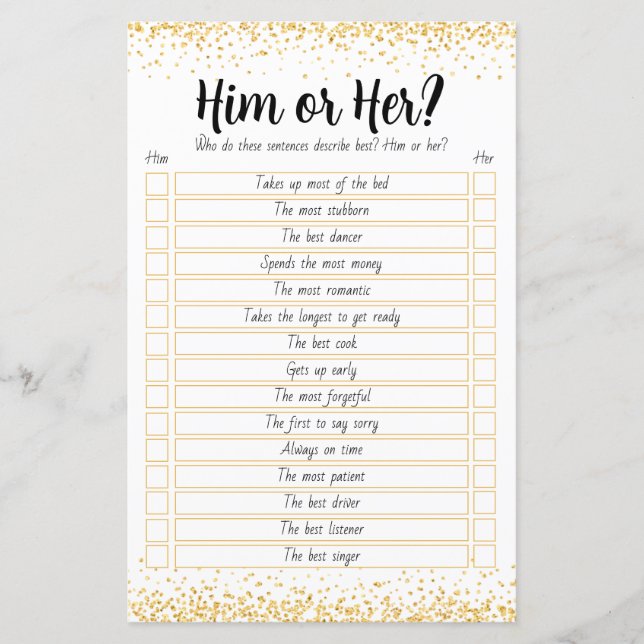 Jogo de 50 anos de casamento personalizado (Frente)