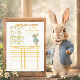 Jogo de Adivinhação do Peter Rabbit para Crianças