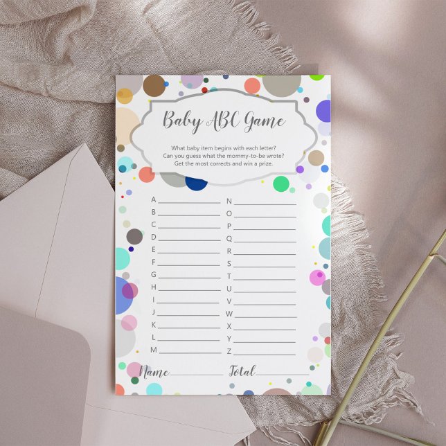 Jogo de Atividade de Diversão de Chá de fraldas Mu (Criador carregado)