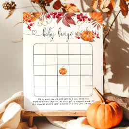 Jogo de bebê de abóbora