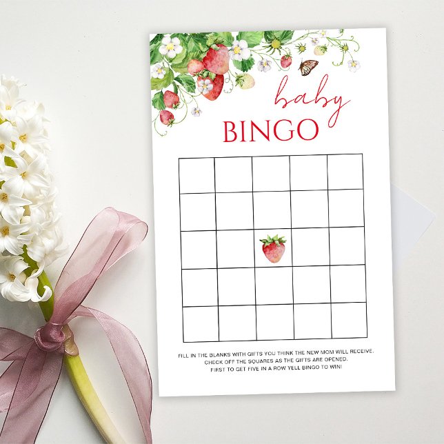 Jogo de Bingo Bebê Morango (Criador carregado)
