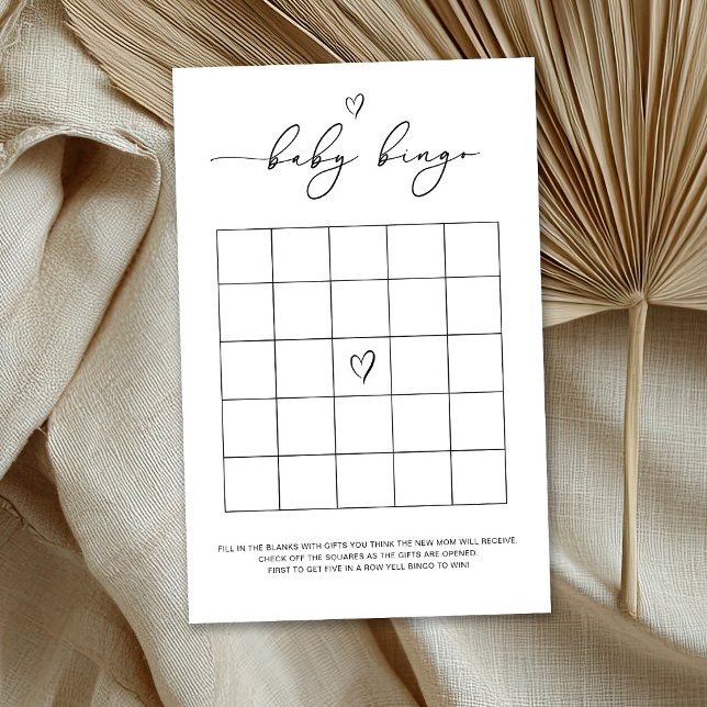 Jogo de Bingo de Bebê Neutro em Gênero (Criador carregado)