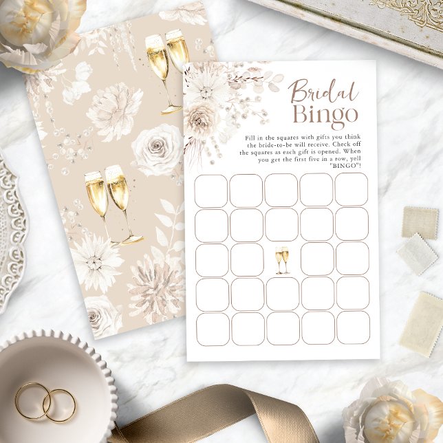 Jogo de Bingo de Noiva para Chá de Bebê (Bridal Bingo Shower Game
)