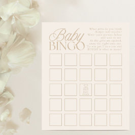 Jogo de Bingo de Presentes para Chá de Bebê do Urs