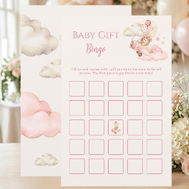 Jogo de Bingo de Presentes para Chás de Bebê Bearl