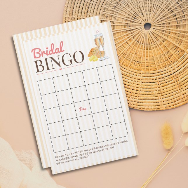 Jogo de BINGO para Chá de Noiva Butter Together (Criador carregado)