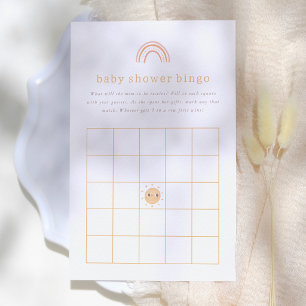 Jogo de Bingo para Chás de Bebê Ensolarado