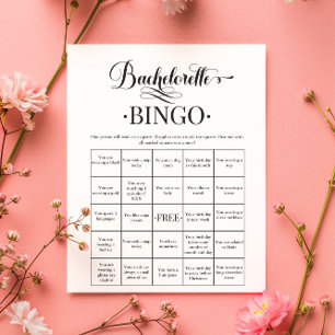 Jogo de Bingo Simples e Minimalista