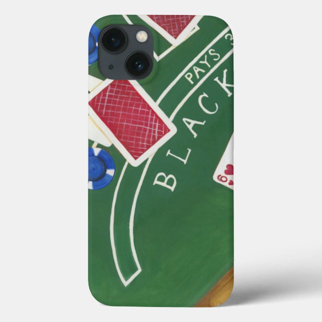 Jogo de Blackjack com Chips por Chariklia Zarris (Verso)