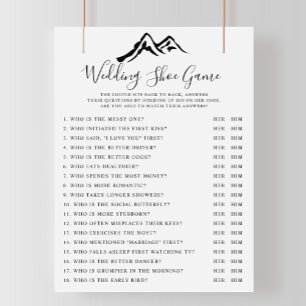 Jogo de Calçado de Casamento da Montanha Branca Ne