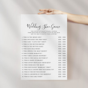 Jogo de Calçado de Casamento de Caligrafia Minimal