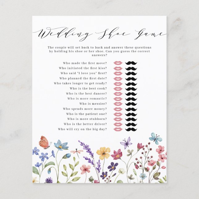 Jogo de Calçado de Casamento Floral Primavera de V (Frente)