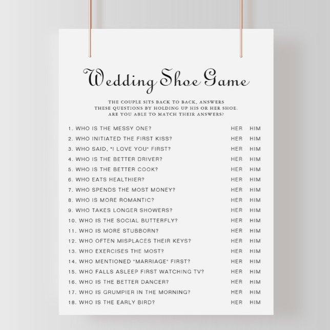 Jogo de Calçado de Casamento Minimalista (Criador carregado)