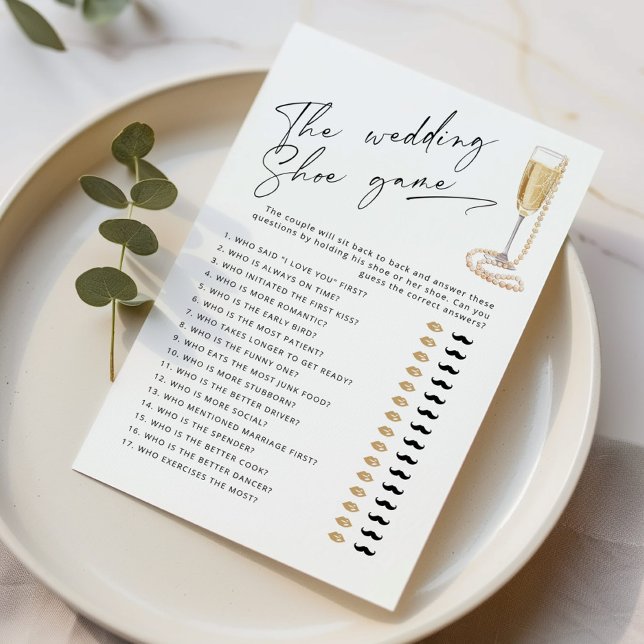 Jogo de calçado de casamento Pearls e Prosecco (Criador carregado)