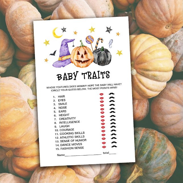 Jogo de Características de Bebê de Halloween (Criador carregado)