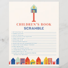 Jogo de Carteiro do Livro de Chás de fraldas de Bl