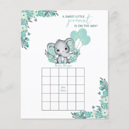 Jogo de Chá de Bebê Elefante Neutro