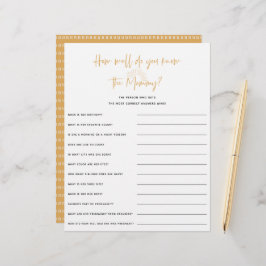 Jogo de Chá de fraldas Boho Sunshine