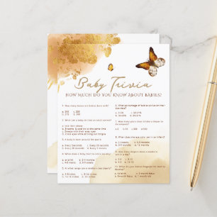 Jogo de Chá de fraldas da Borboleta Boho